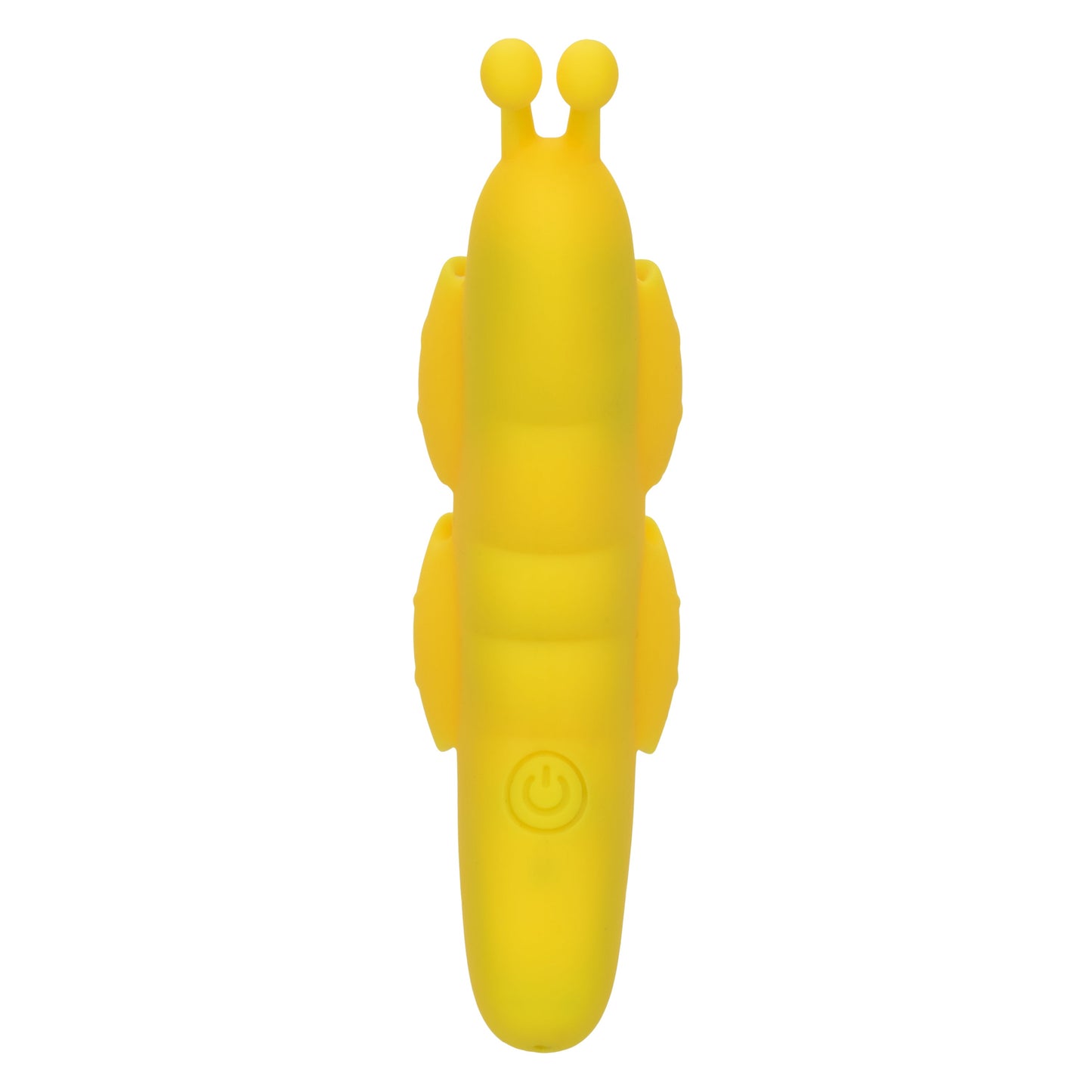 Neon Vibes The Butterfly Vibe Yellow Silicone Finger Teaser with 10 Functions and Rechargeable