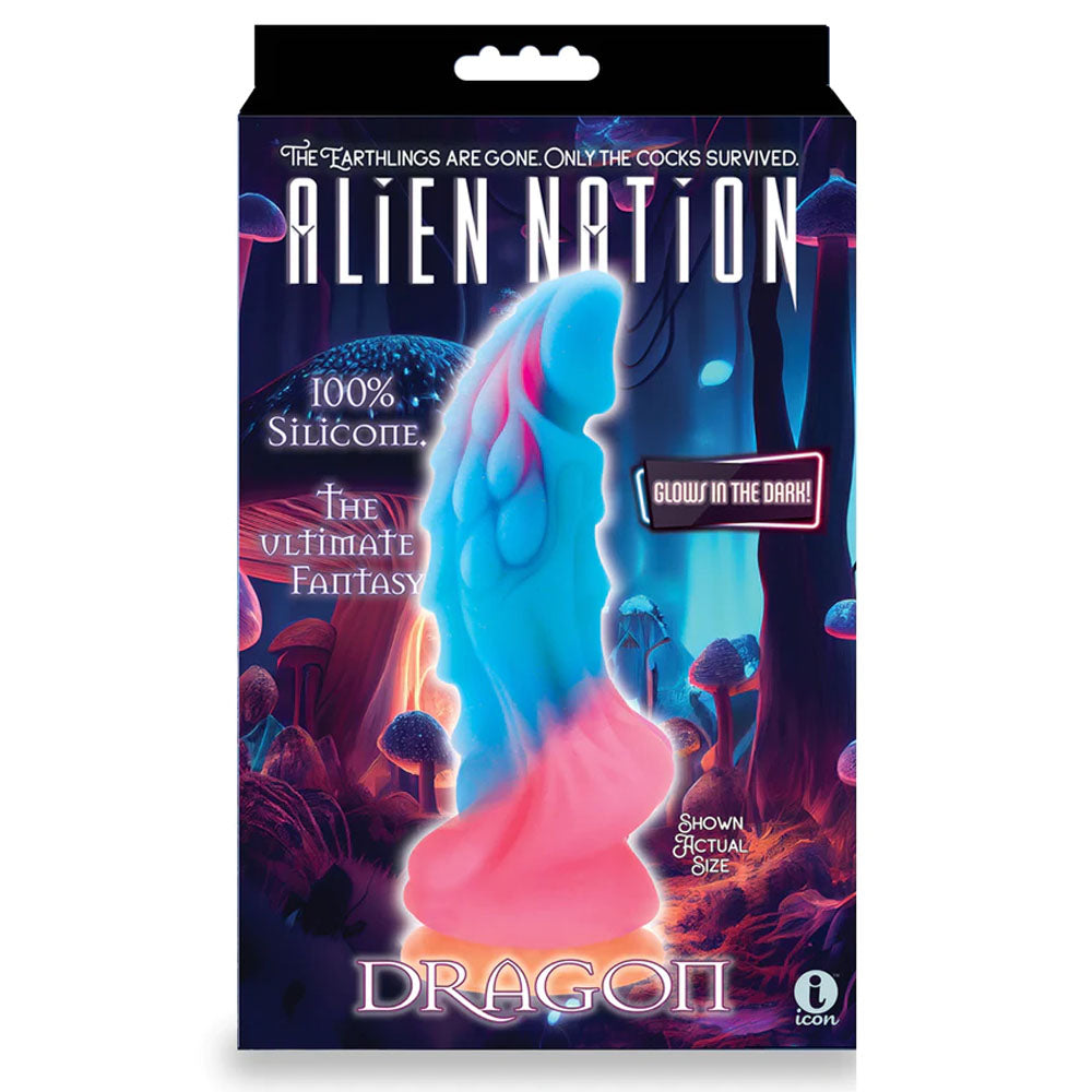 Alien Nation Glow Dragon – Glow in the Dark 23 cm Fantasy Dong