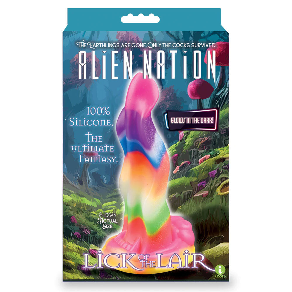 Alien Nation Lick of the Lair (Glow in the Dark) – 6.5 Inch Fantasy Dong