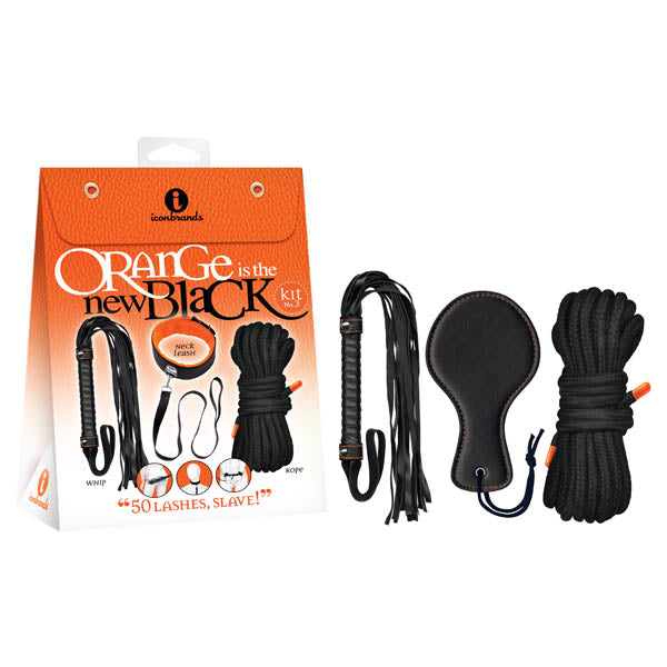 Orange Is The New Kit #3 Bondage Kit 3 Piece Set 50 Lashes