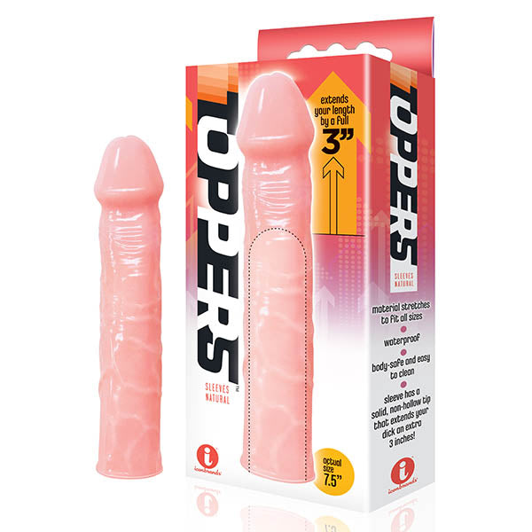 The 9's Toppers – 7.6 cm Penis Extension Sleeve