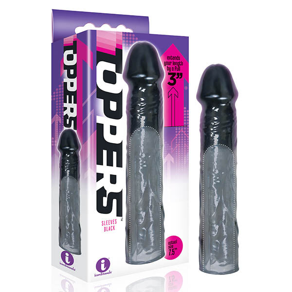 The 9's Toppers – 7.6 cm Penis Extension Sleeve