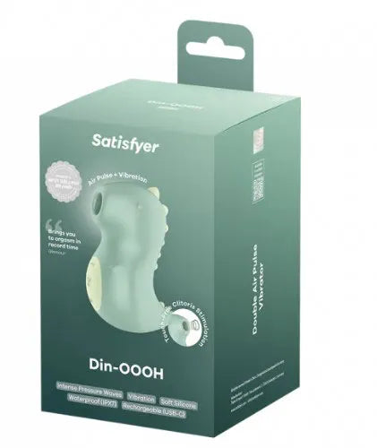 Satisfyer Din-Oooh – Compact Pressure Wave Vibrator with Two Motors