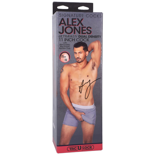 Signature Cocks Alex Jones 11 Inch Dual Density ULTRASKYN Dildo