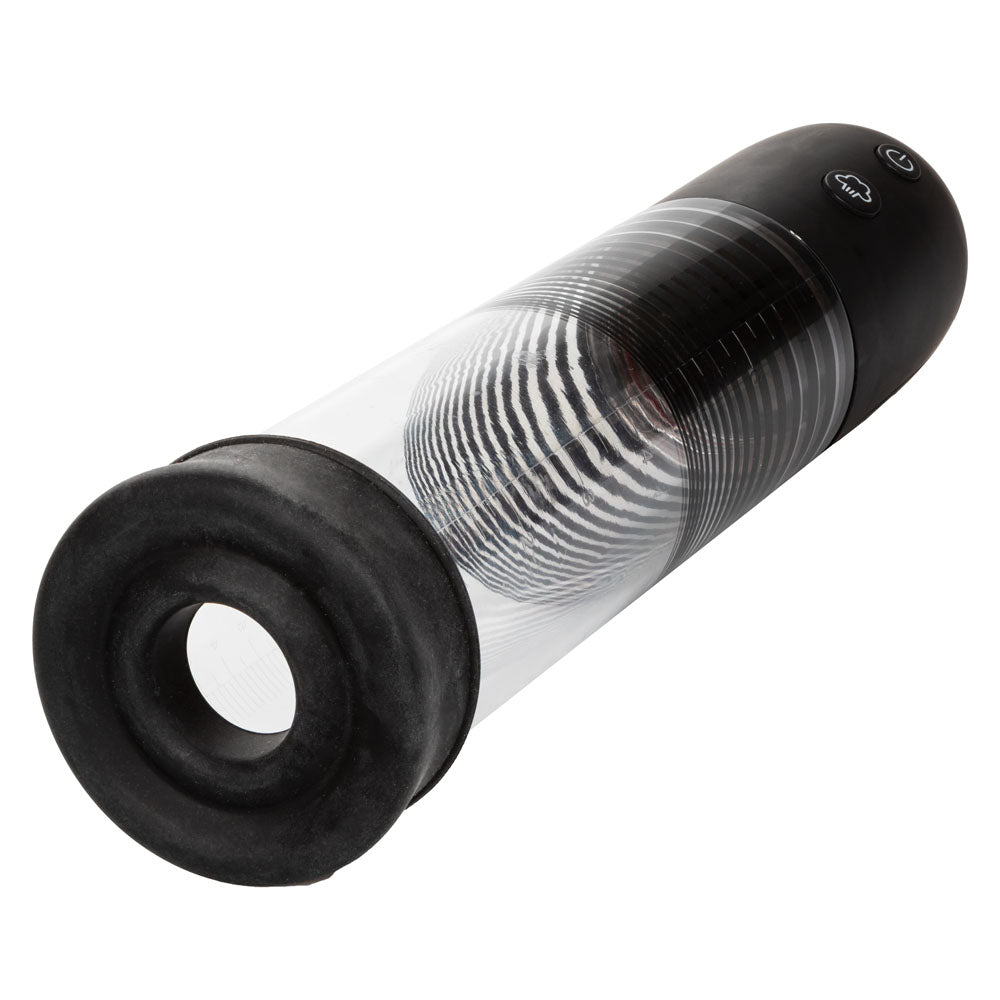 Optimum Series EZ Pump Kit with Ultra-Soft Dual Silicone Ring, Black and Clear