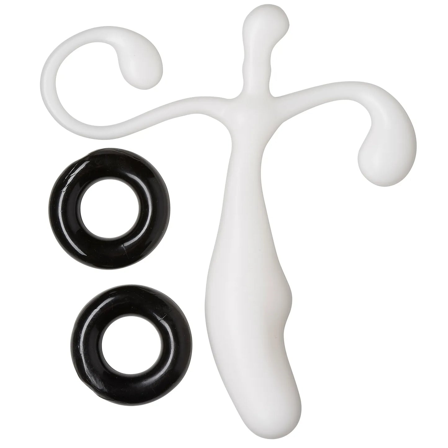 Cloud 9 Prostate Stimulator Kit with Rings – Lightweight Prostate Massager 4.9 Inch