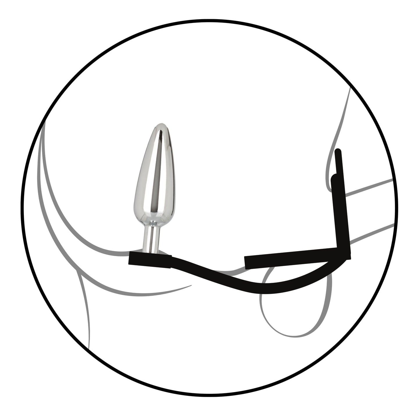Star Fucker Anal Plug And Adjustable Silicone Cock Ring