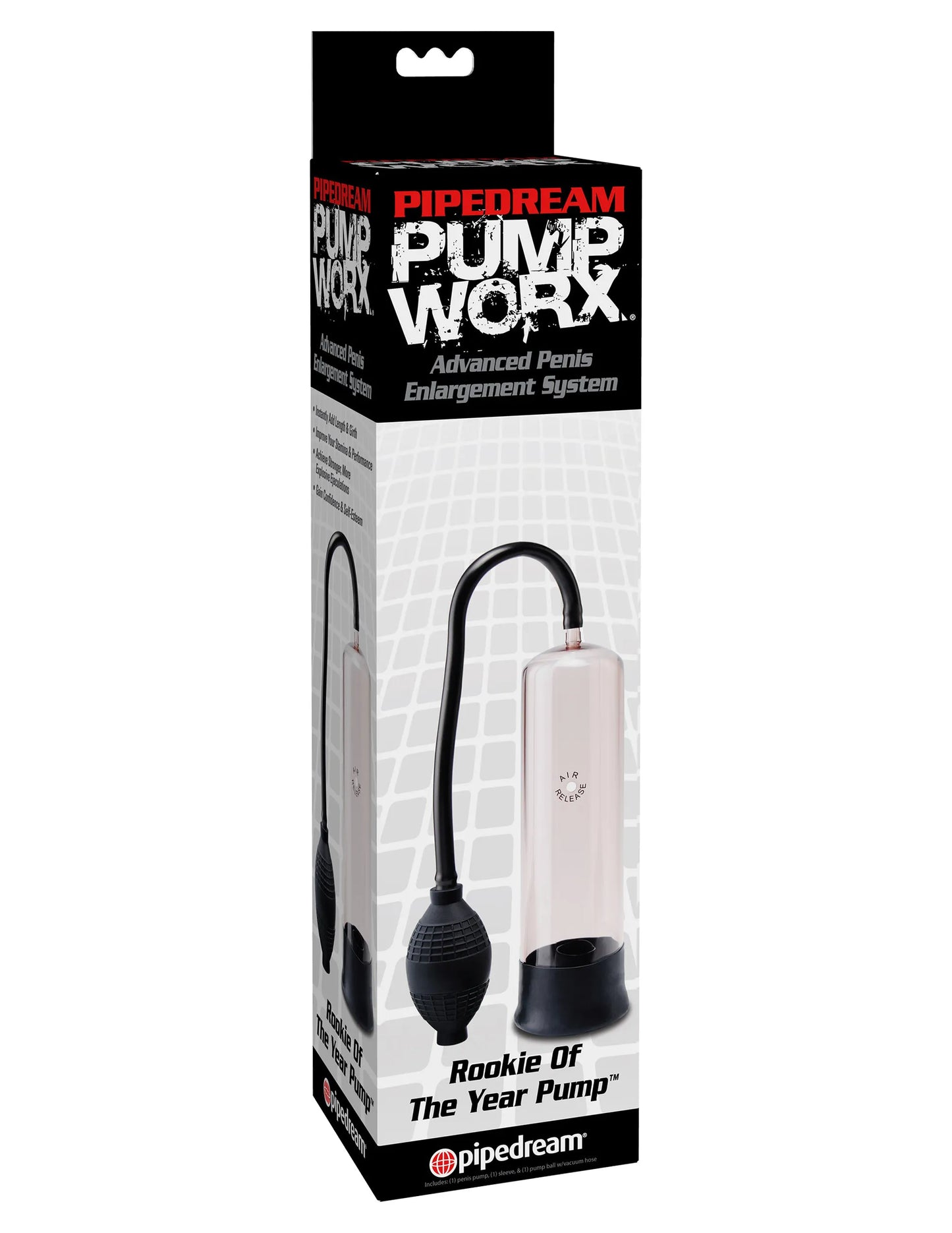 Pump Worx Rookie of the Year Pump (Black) – Penis Enlargement Pump