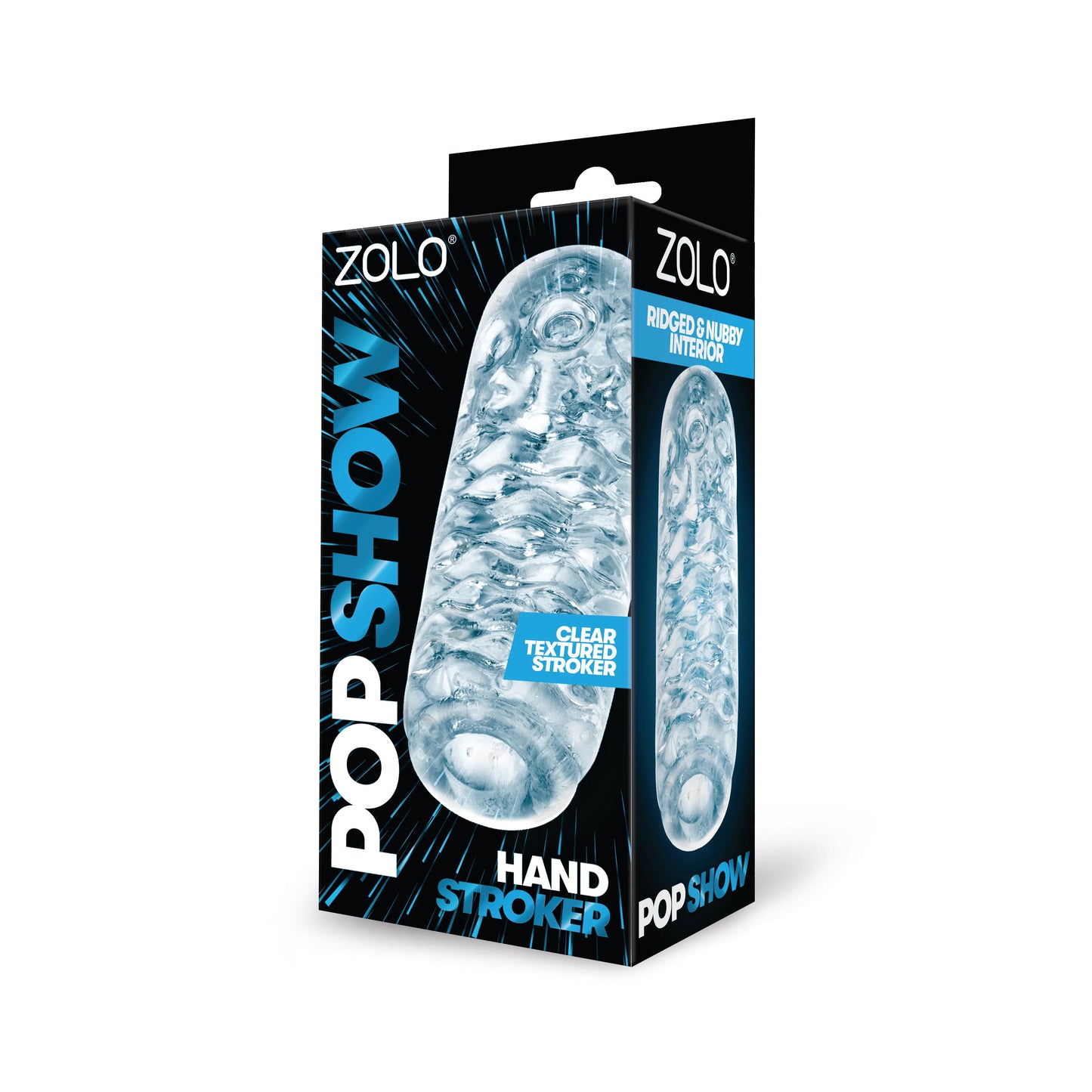 Zolo Pop Show Stroker – Compact Textured Male Stroker