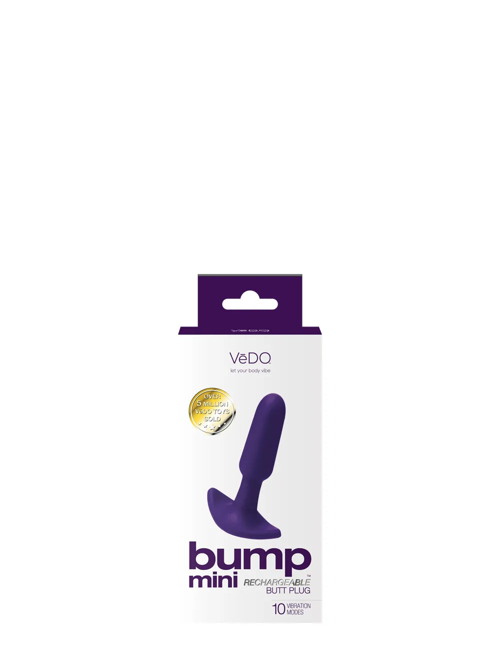 Bump Mini – Rechargeable Silicone 2.5 Inch Anal Plug