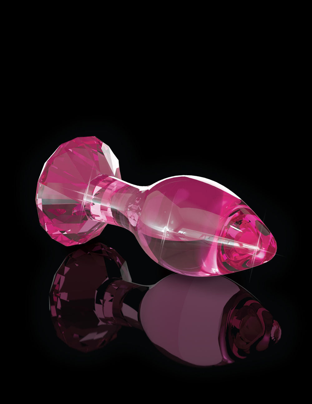 Icicles Hand Blown Glass Massager Elegant Body Safe Toy