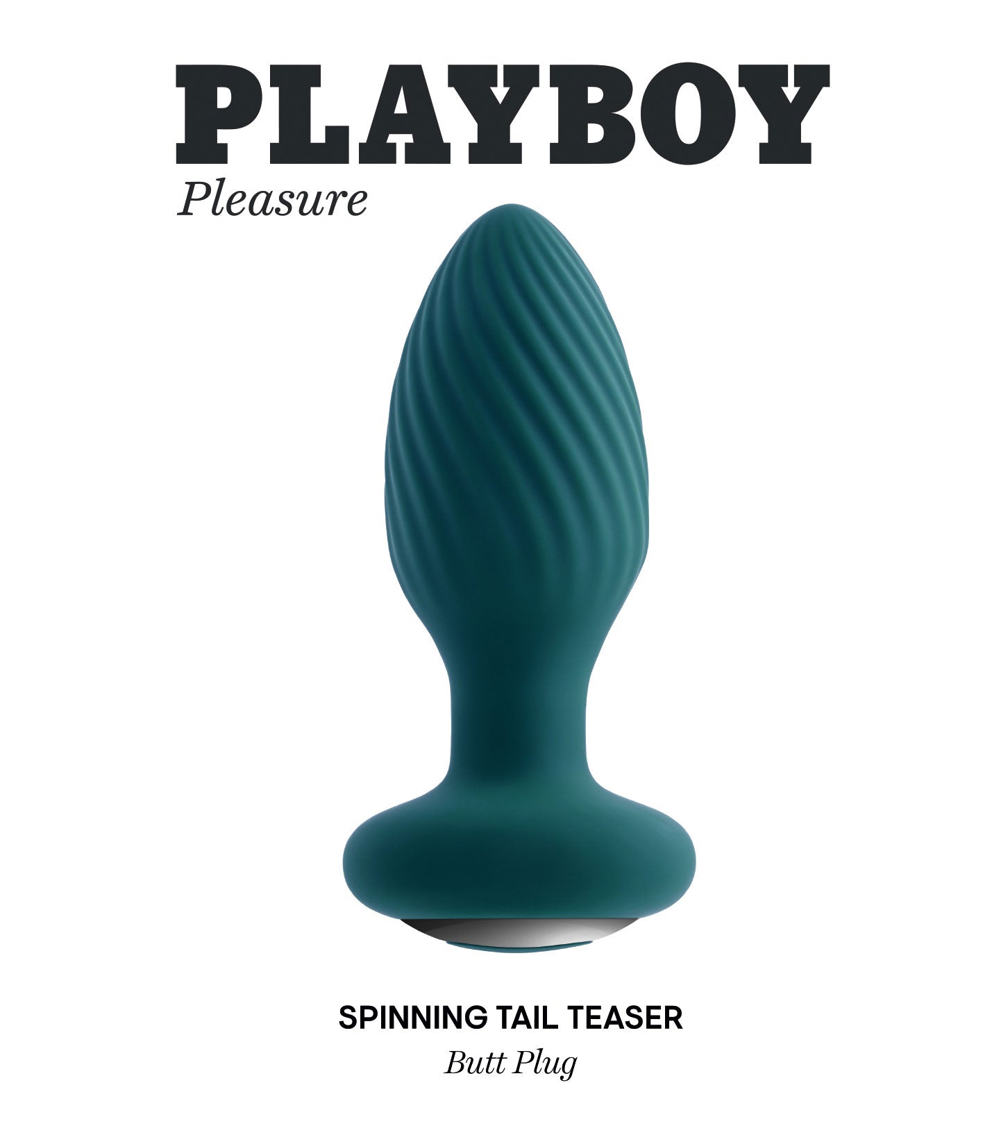 Playboy Pleasure SPINNING TAIL TEASER Remote Butt Plug