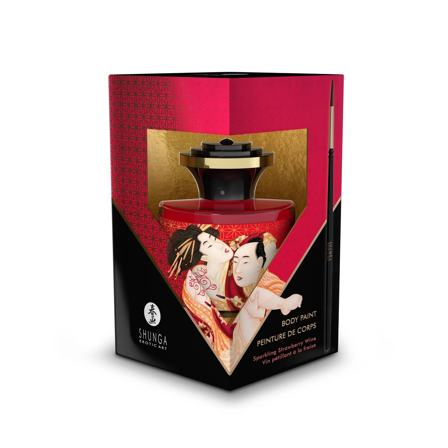 Edible Body Paint Sparkling Strawberry Wine – Premium Edition Body Paint