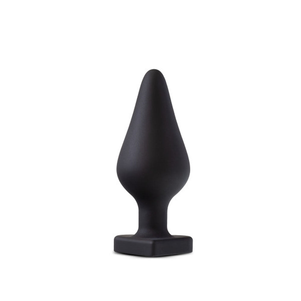 Temptasia Heart-Shaped Butt Plug Black