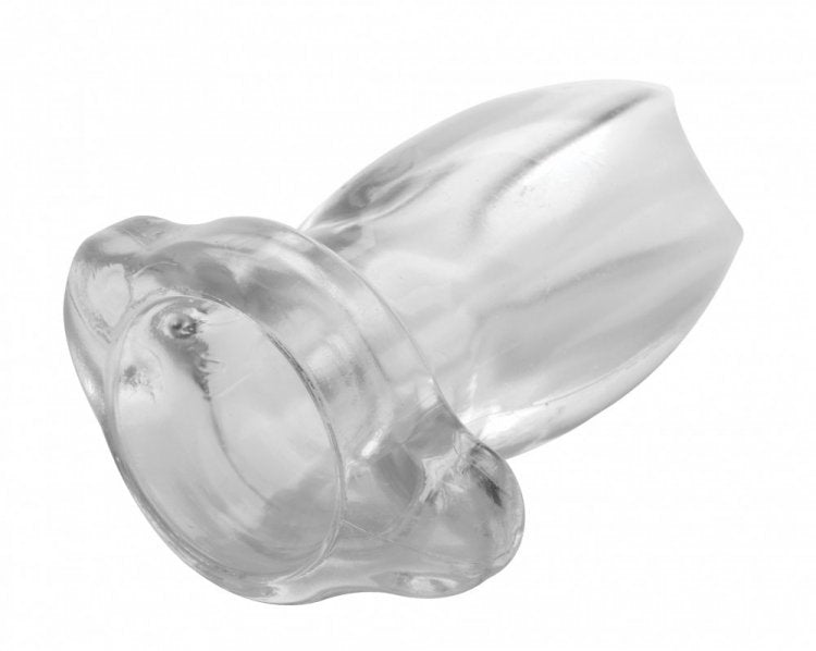 Master Series Peephole Hollow (Clear) – Hollow Anal Plug