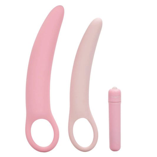 Inspire Vibrating Dilator 3-Piece Set – Ergonomic Silicone Vaginal Dilator Set
