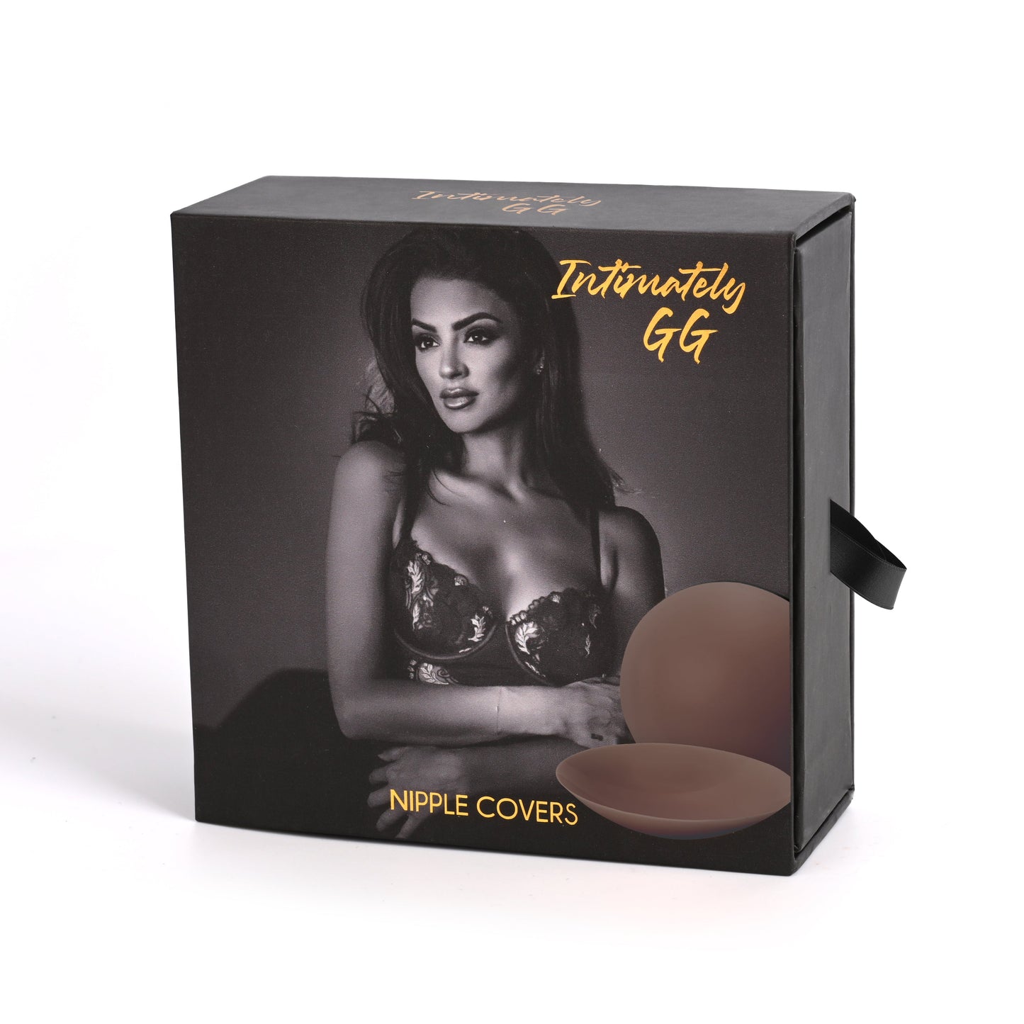 Intimately GG Brown Nipple Covers 3.4 Inch for Seamless Under Clothing