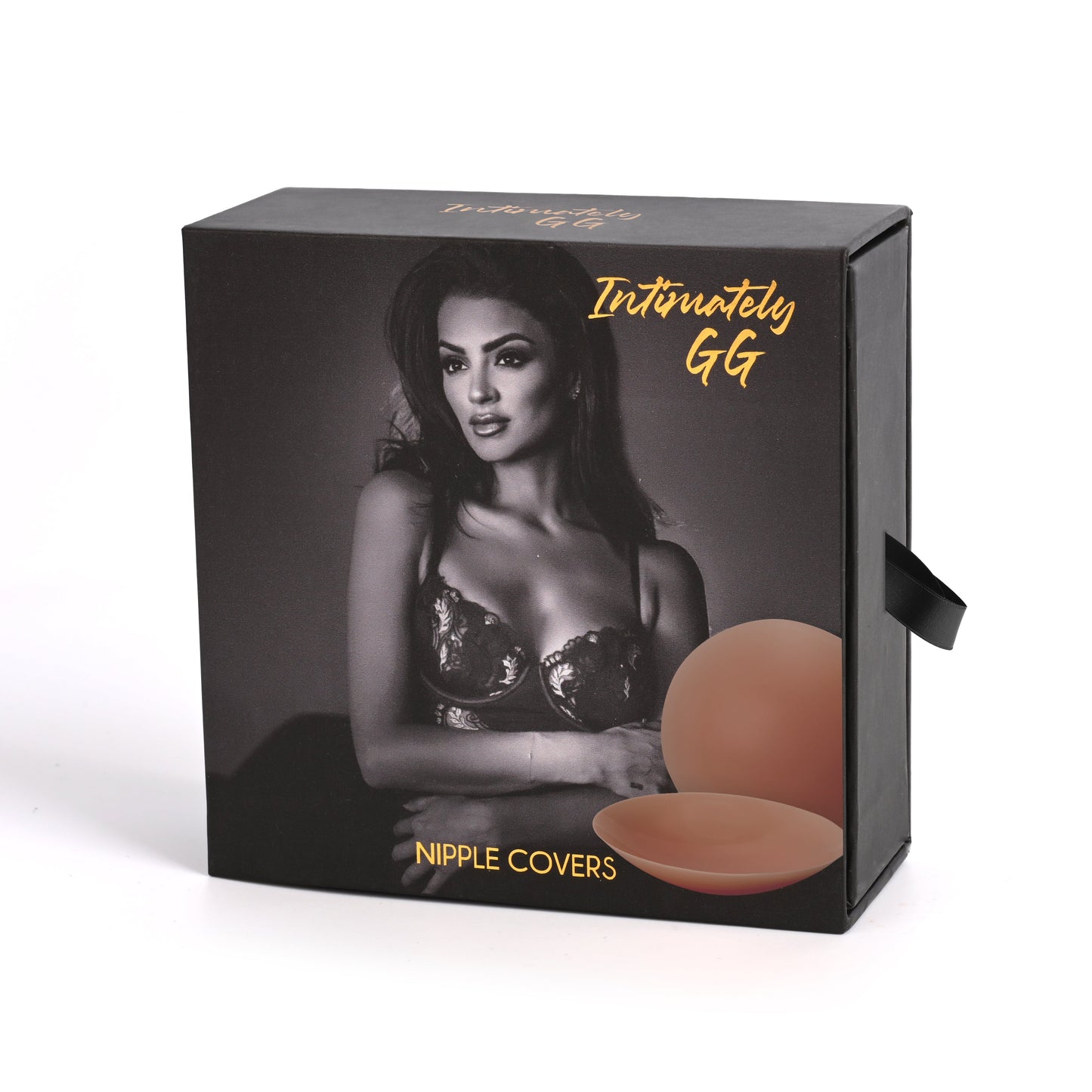 Intimately GG Tan Nipple Covers 3.4 Inch Adhesive Concealers for Sheer Tops and Strapless Dresses