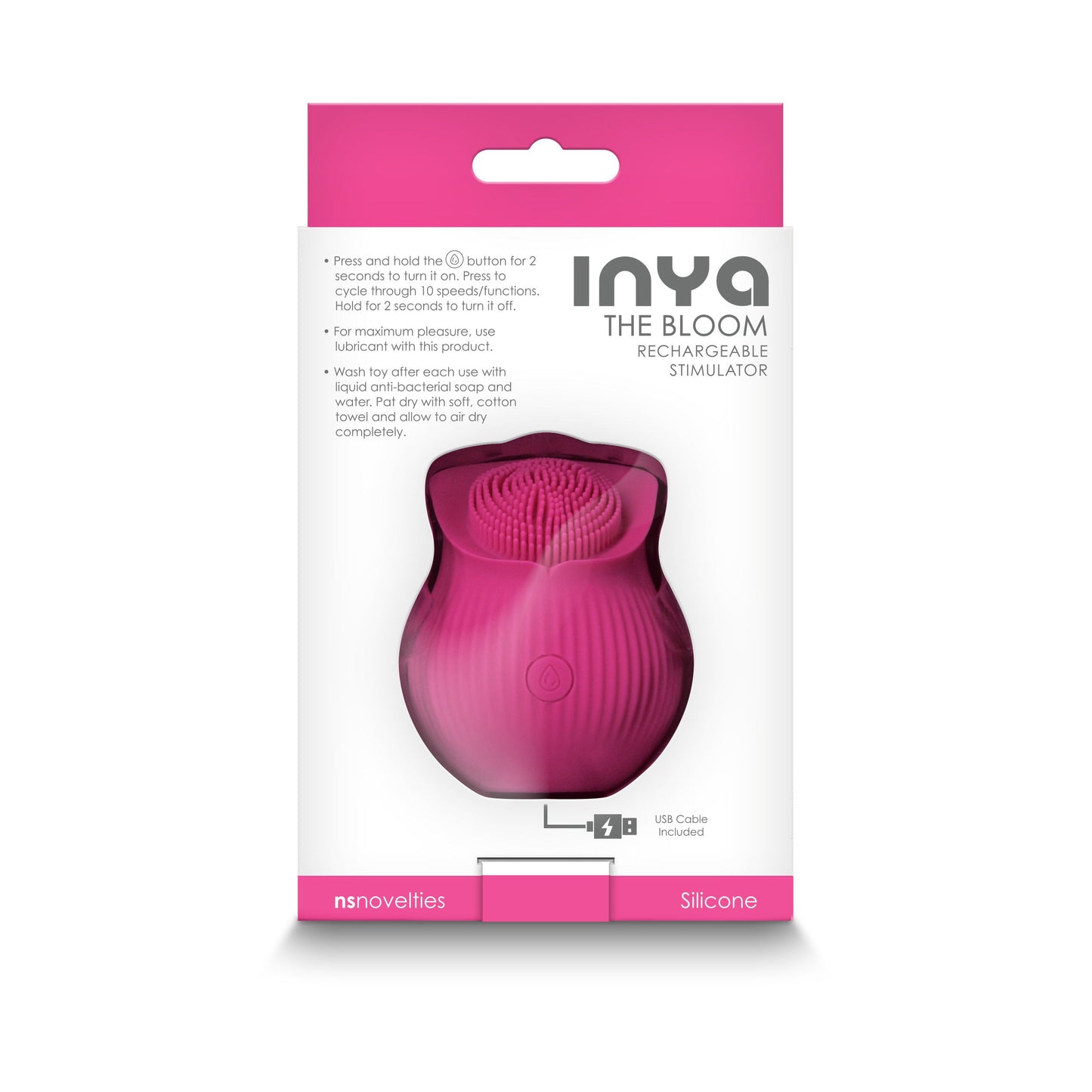Inya The Bloom Pink Wireless Clitoral Vibrator