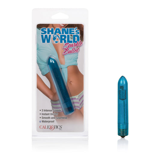 Shane's World Sparkle Bullet – Compact Discreet Bullet Vibrator > Sex Toys For Ladies > Clitoral Vibrators and Stimulators