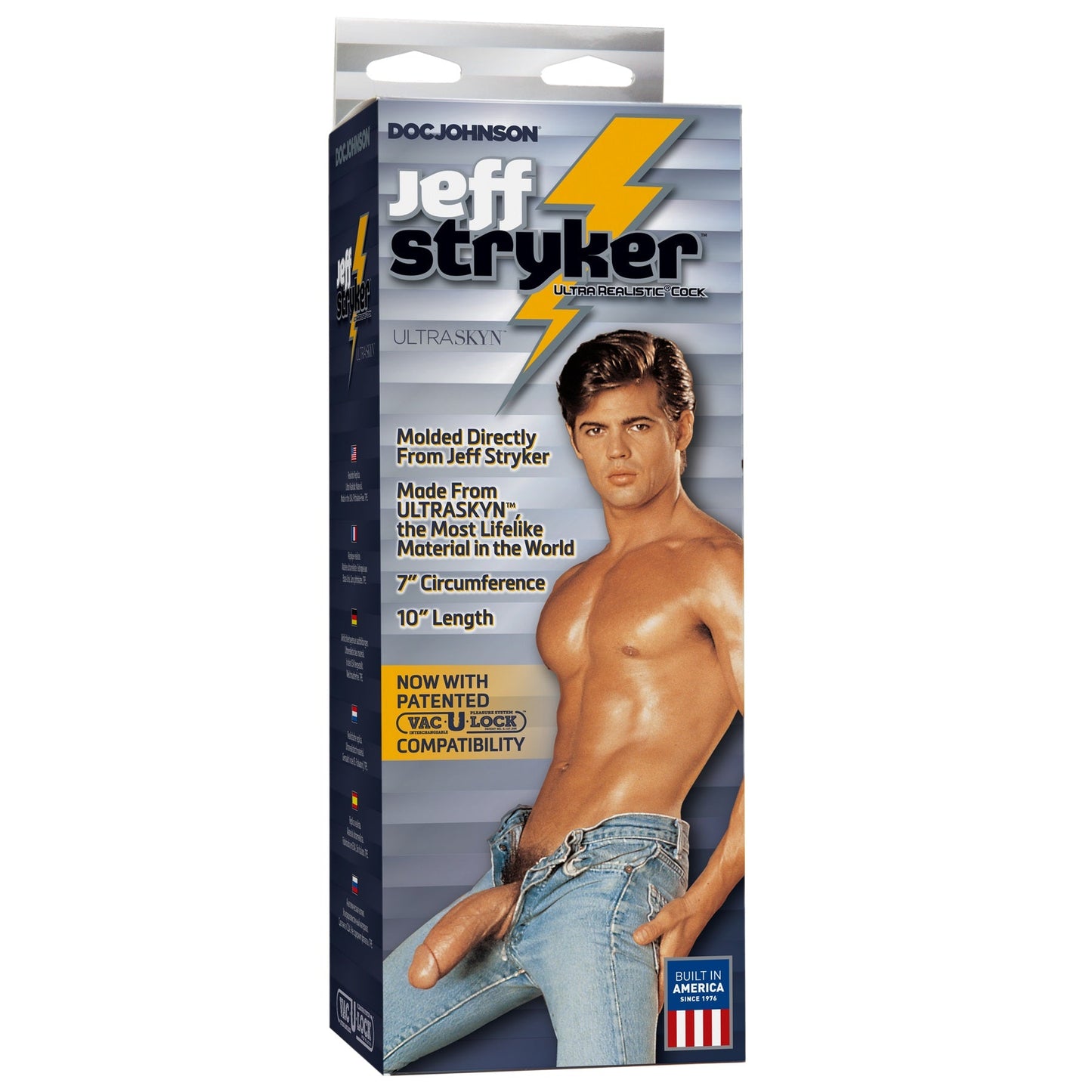 Jeff Stryker Ultraskyn Cock Vanilla 10 Inch Realistic Toy