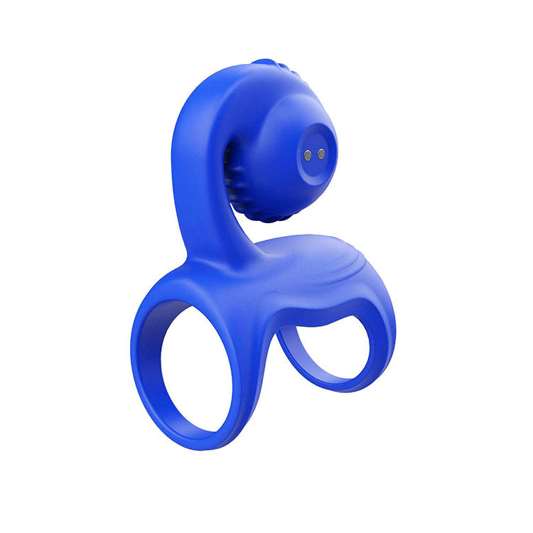 Adam & Eve Rockin and Rollin Snail – USB Rechargeable Couples Vibrator Cage