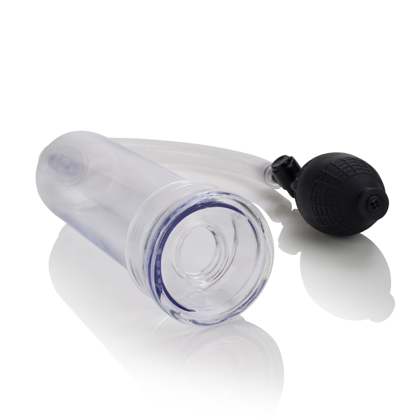 His Essential Pump Kit – Penis Pump with Prostate Probe and Stretchy Rings Set