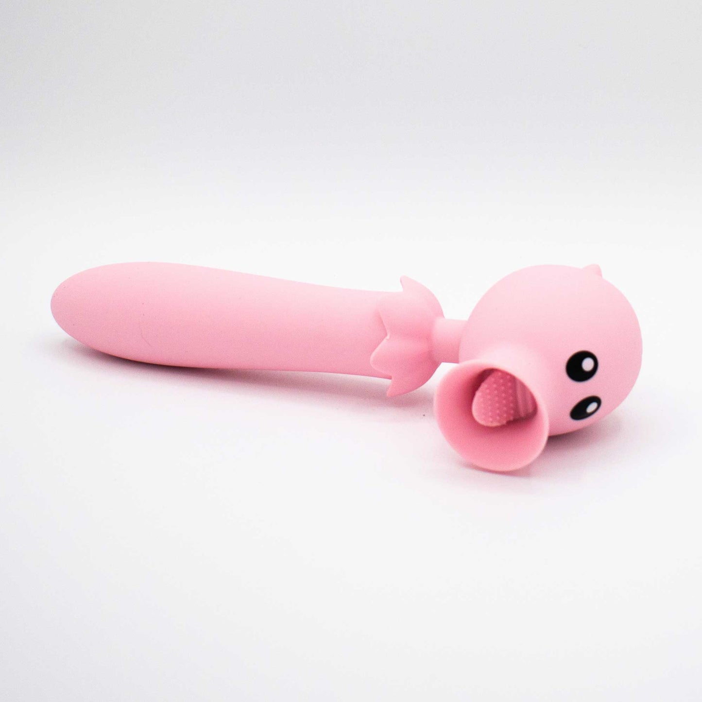 Lick n Stick Pink Clit Flicker and G-Spot Vibrator Toy