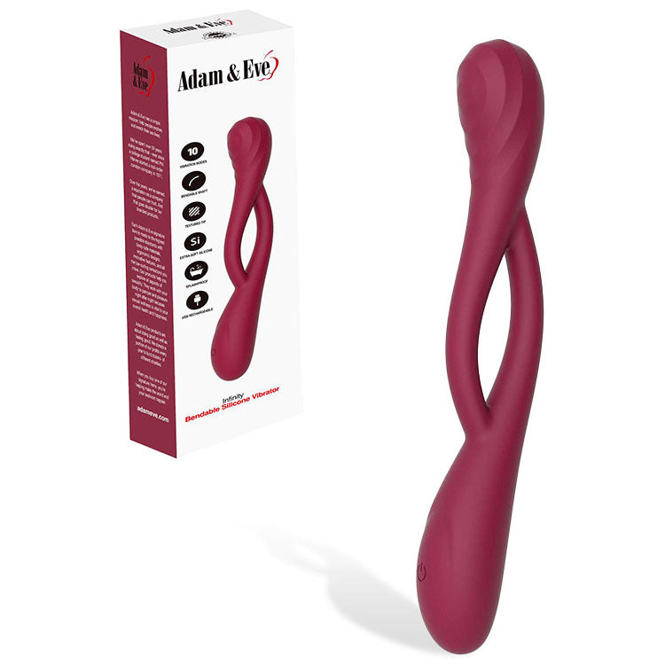 Adam & Eve Infinity – USB Rechargeable Bendable Vibrator