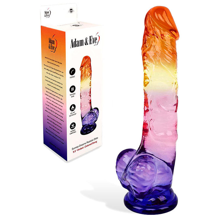 Adam & Eve Sunrise Dreams (Ombré) – 24 cm Realistic Dildo