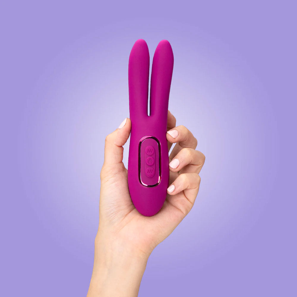 JimmyJane Solis Ascend 2 PRO Purple 16 cm Dual Tip Stimulator