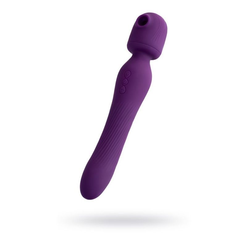 JOS Kisom 2 In 1 Wand Stimulator with 10 Vibration Modes