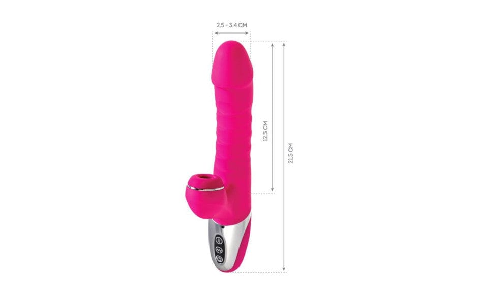 JOS To-Frolly Thrusting and Sucking Vibrator 2cm Stretch