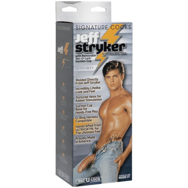 Jeff Stryker Ultraskyn Cock Vanilla 10 Inch Realistic Toy