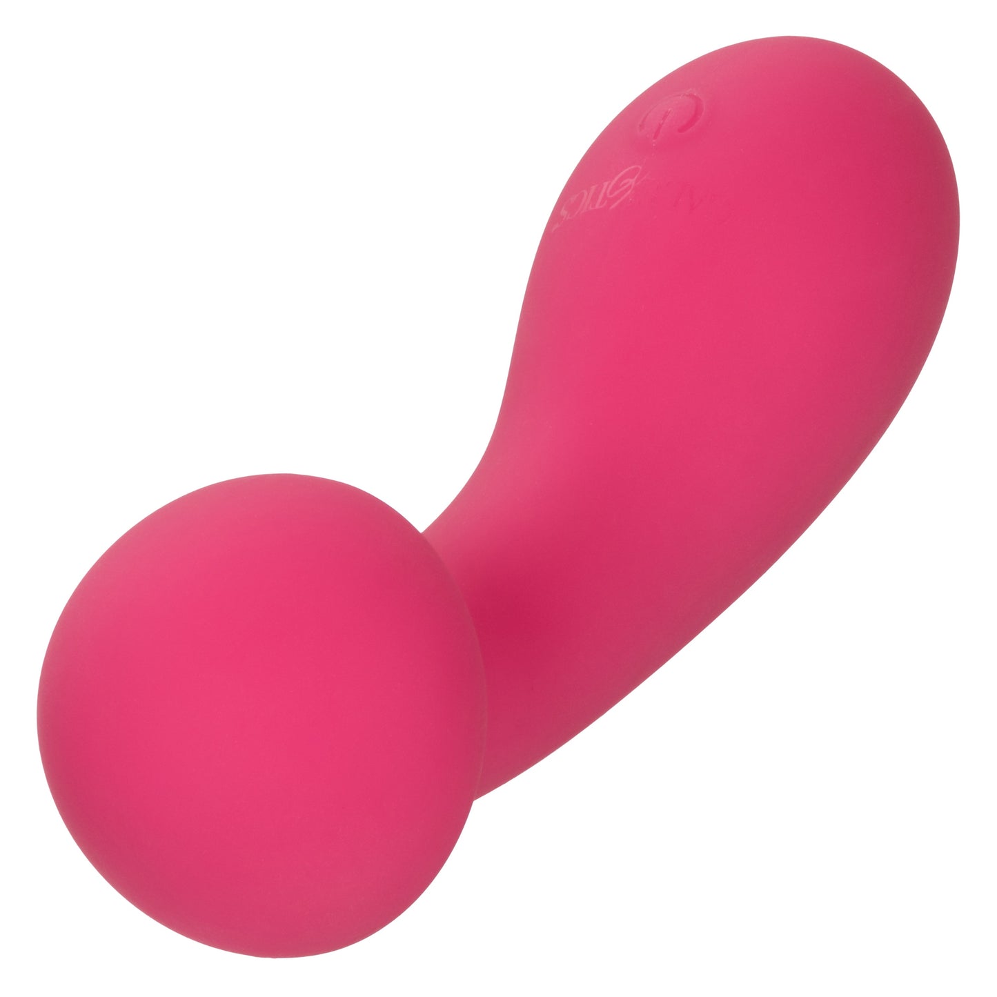Liquid Silicone Pixies Exciter Pink Flexible Dual-Sided Massager with 10 Speeds and Rechargeable