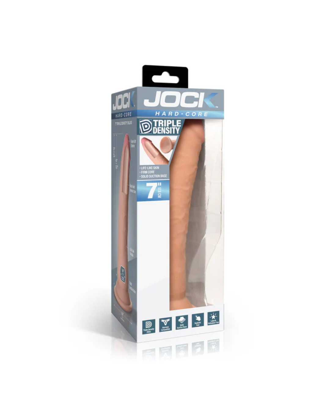 Jock Hard-Core 7 Inch Triple Density Dildo