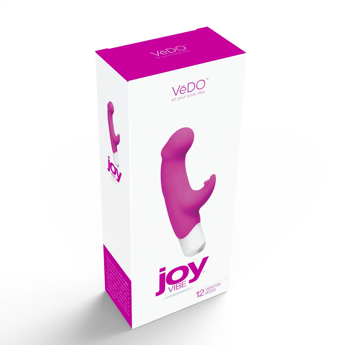Joy Mini Vibrator Pink Wireless G-Spot and Clitoral Stimulator