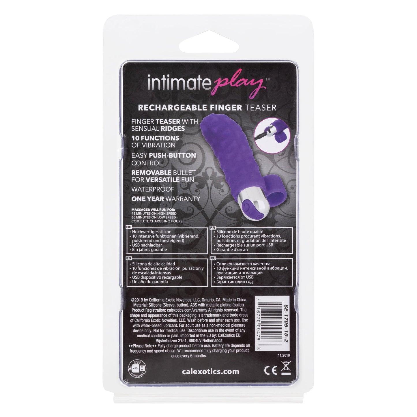 Intimate Play Rechargeable Finger Teaser – Vibrator