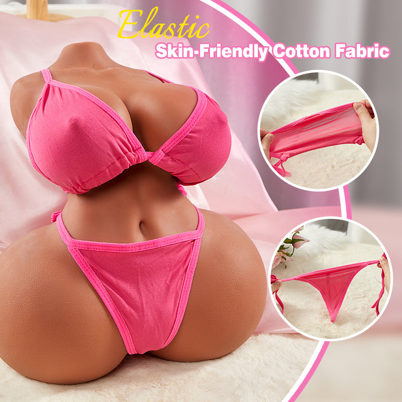 Acmejoy - Elastic Cotton Lingerie for Sex Doll Role Play 3 Colours Available Lube & Essential