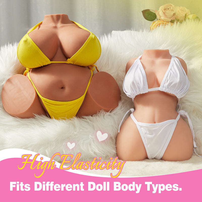Acmejoy - Elastic Cotton Lingerie for Sex Doll Role Play 3 Colours Available Lube & Essential
