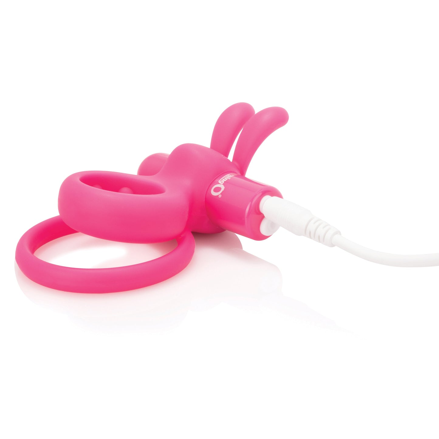 Charged Ohare – Rechargeable Double Cock Ring Rabbit Vibrator