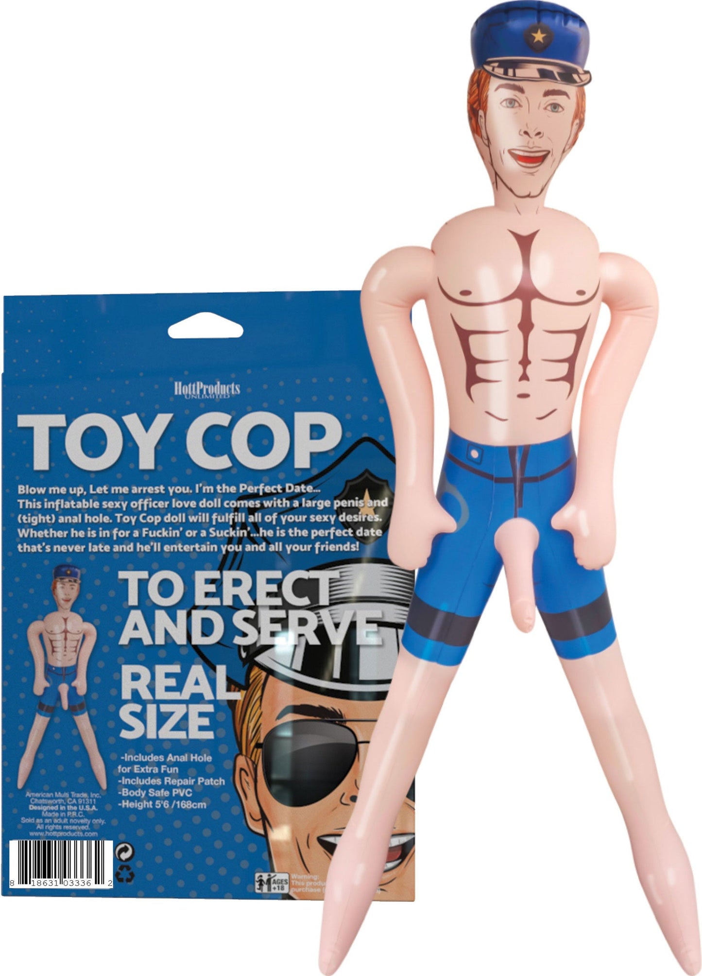 Top Cop Inflatable Doll