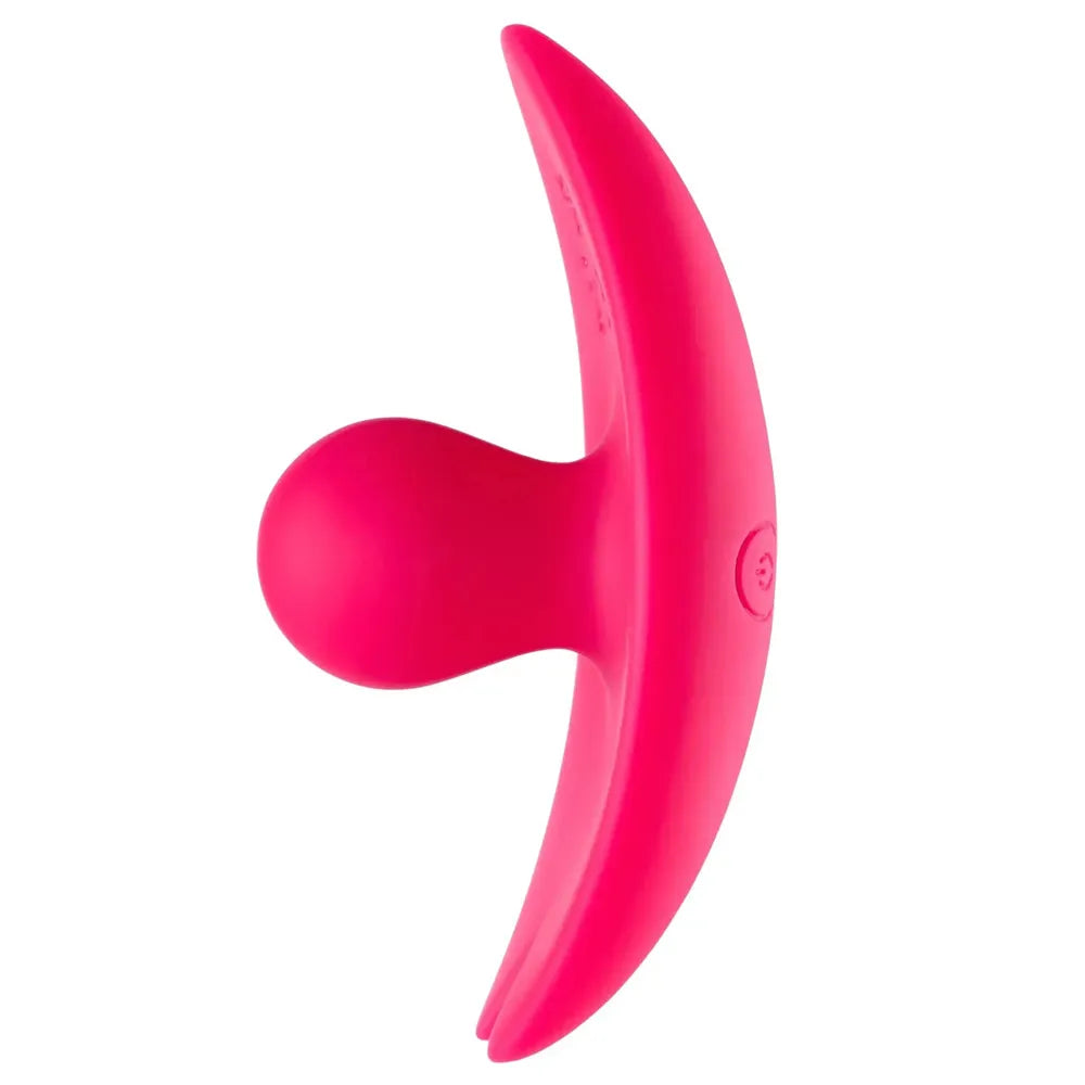 Cloud 9 Camel Toe Shaped Vibrator (Pink) – Rechargeable Remote-Controlled Vibrator