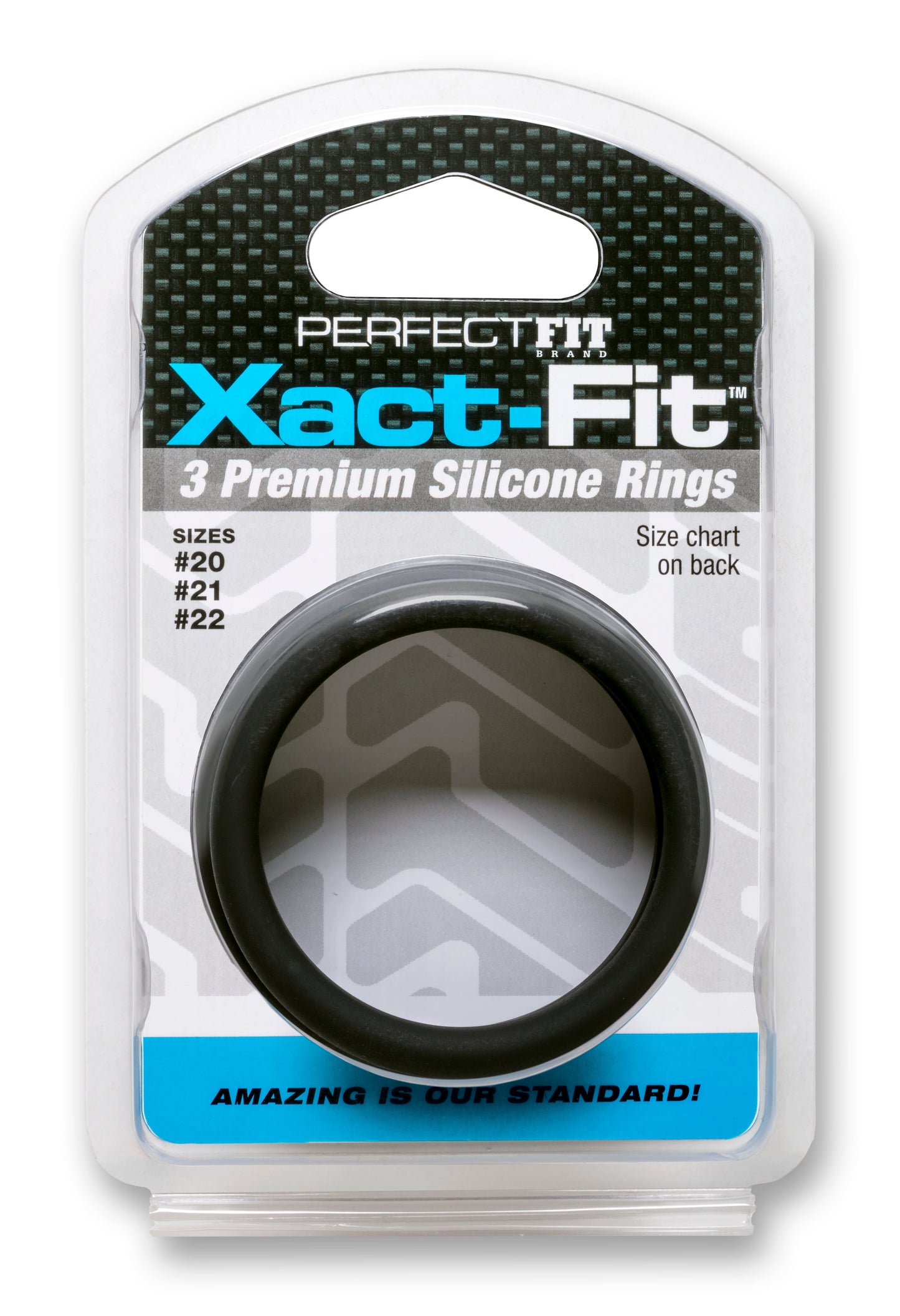 Perfect Fit XactFit – Precision Fit Cock Ring Set Sizes 20 21 22