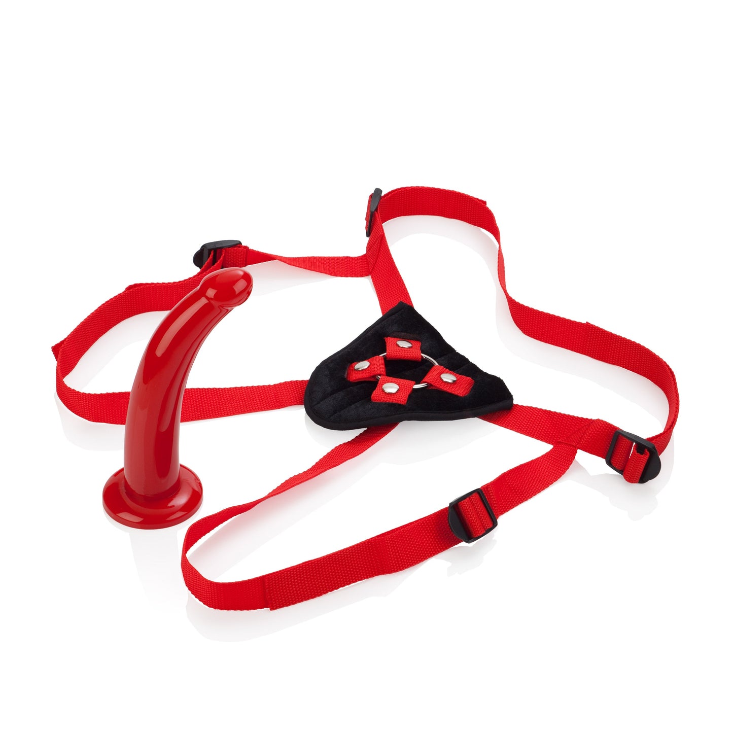 Sophias Red Rider (Red) Strap-On Dildo – Universal Harness Dildo