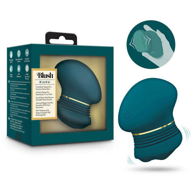 The Blush Collection Riana (Dark Teal) – Clitoral Stimulator