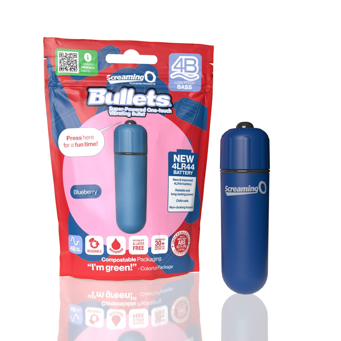 Bullets 4B Low Pitch Bass (Blueberry)