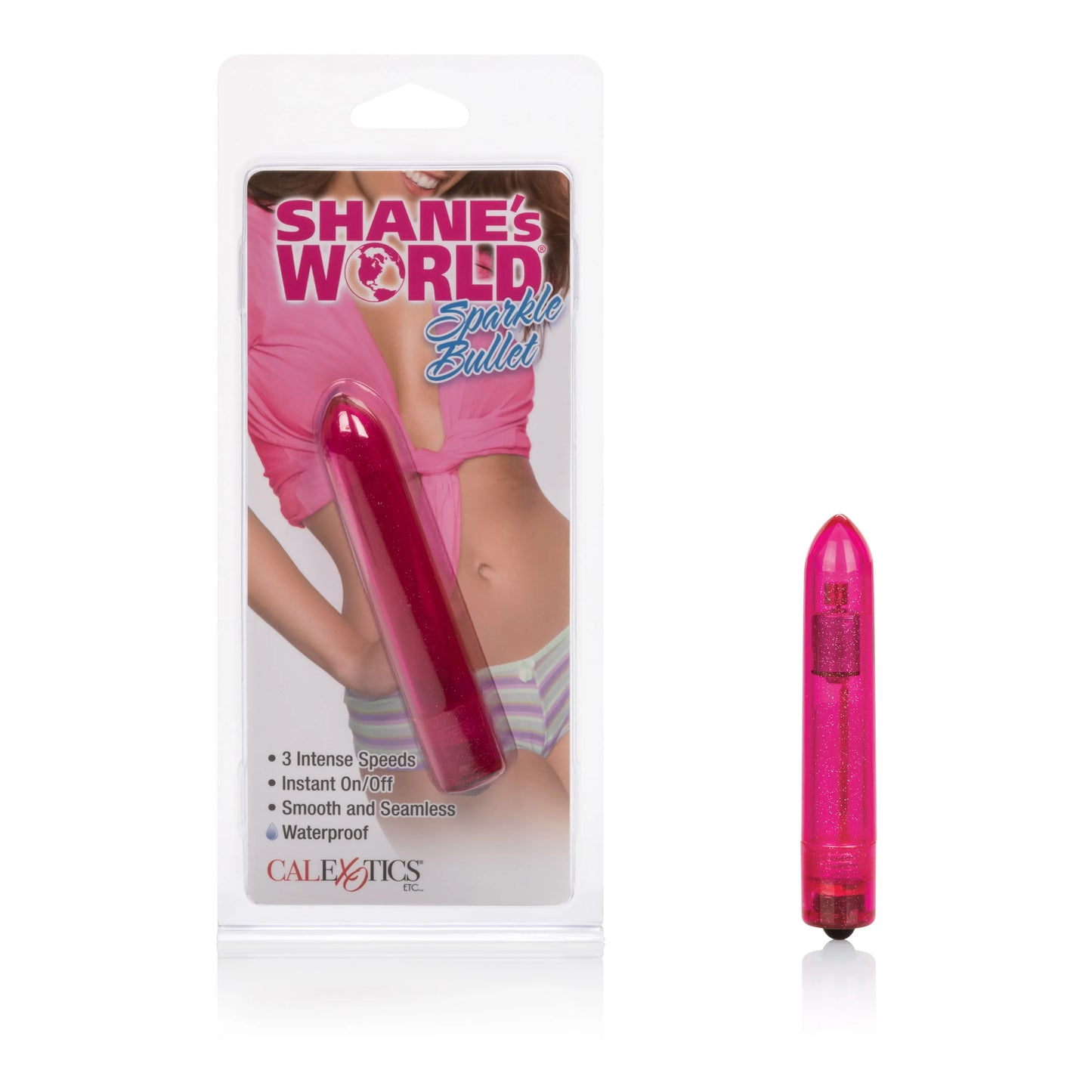 Shane's World Sparkle Bullet – Compact Discreet Bullet Vibrator
