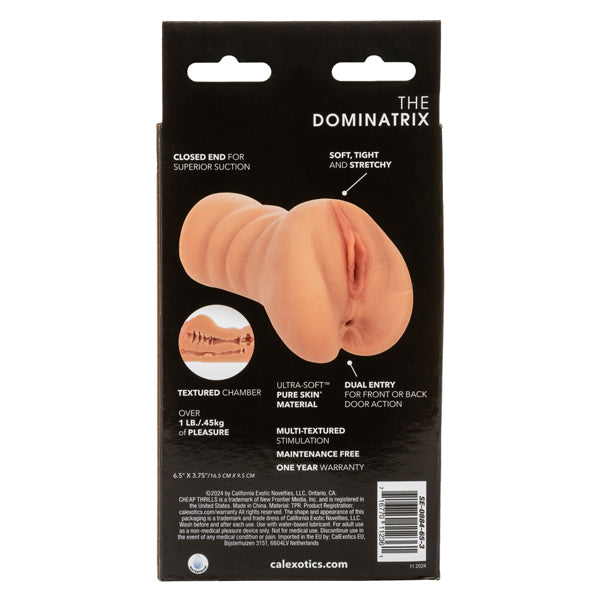 Cheap Thrills The Dominatrix Stroker Brown 0.45kg