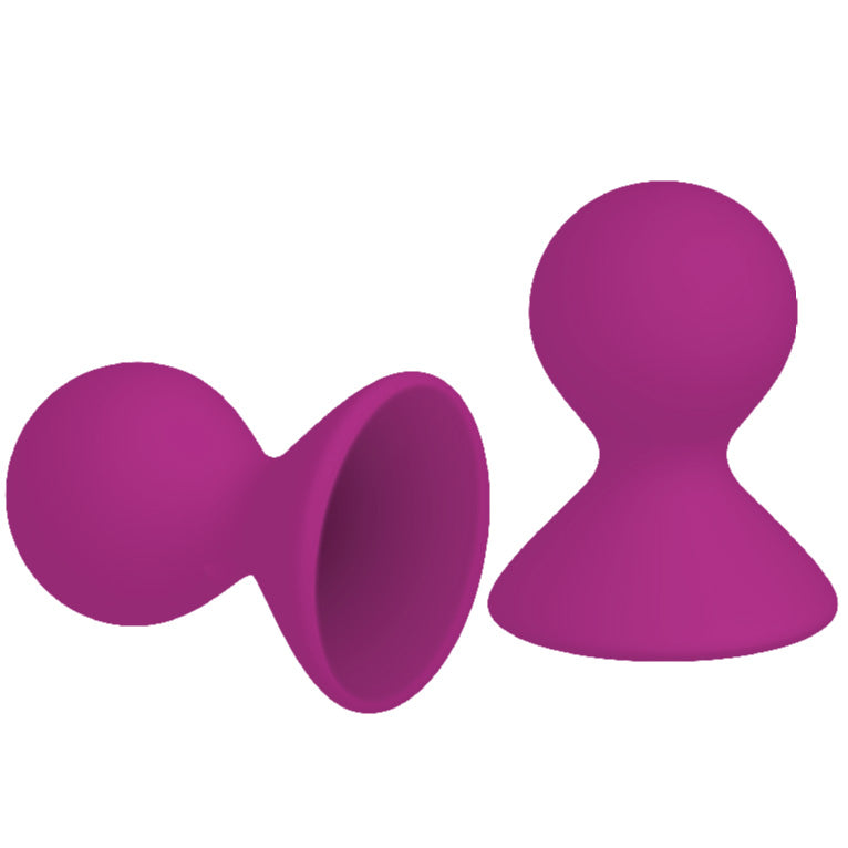 Dual Masseuse – Waterproof Silicone Nipples and Clitoris Suckers Set